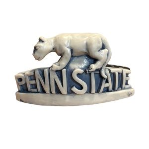 Penn State Nittany Lions Marble Figure Signed R. Ruth